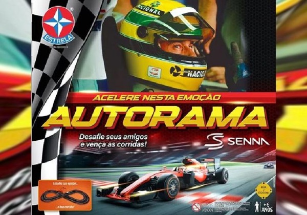  Estrela lança Autorama em homenagem a Ayrton Senna