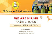 Lowongan kerja PT Sebastian Citra Indonesia (Roti'O)