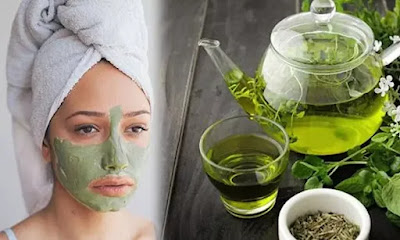 Green tea for skin