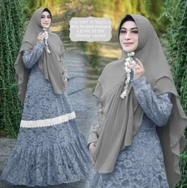 Model baju pesta muslim brokat sifon Terbaru √60+ Model Baju Pesta Muslim Brokat Sifon Terbaru 2022