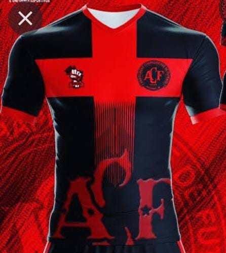 Camiseta CHAPECOENSE RED CONCEPT