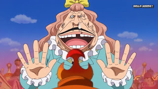 ワンピースアニメ WCI編 861話 | ONE PIECE ホールケーキアイランド編