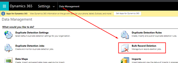 Bulk Delete Microsoft Dynamics 365 CRM Workflow Jobs