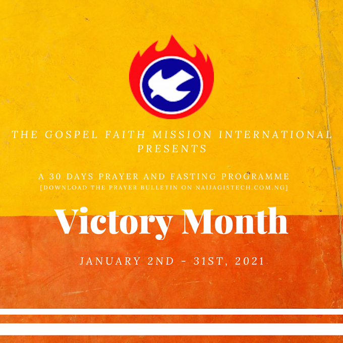 GOFAMINT Victory Month Prayer Bulletin (2021)
