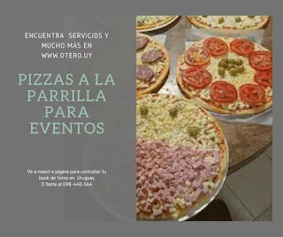 pizzas a la parrilla a domicilio