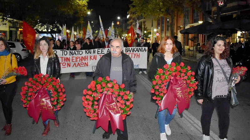 Αλεξανδρούπολη: Εκδήλωση εργατικών σωματείων για την επέτειο της εξέγερσης του Πολυτεχνείου