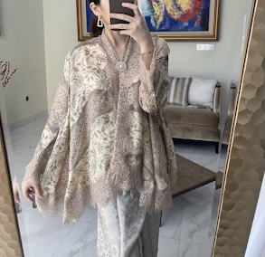 Racun Shopee Outfit Kebaya Kondangan Batik Viscose 2