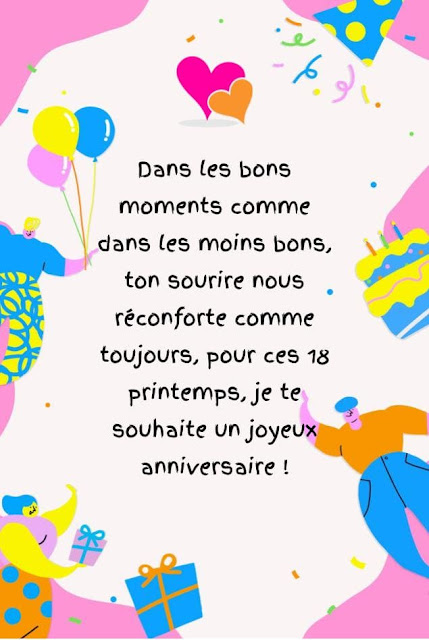 Message joyeux anniversaire