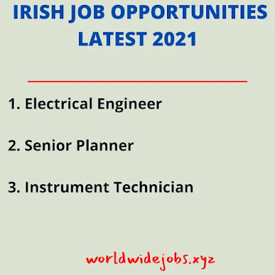 IRISH JOB OPPORTUNITIES LATEST 2021