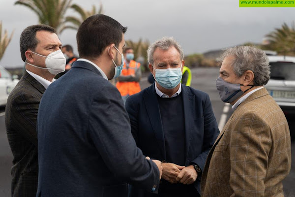 La Consejería de Obras Públicas pone en servicio la nueva carretera que conecta Las Manchas con Puerto Naos