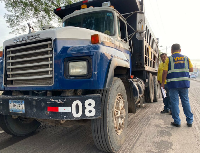 El Salvador: VMT aumenta los controles para el transporte de carga