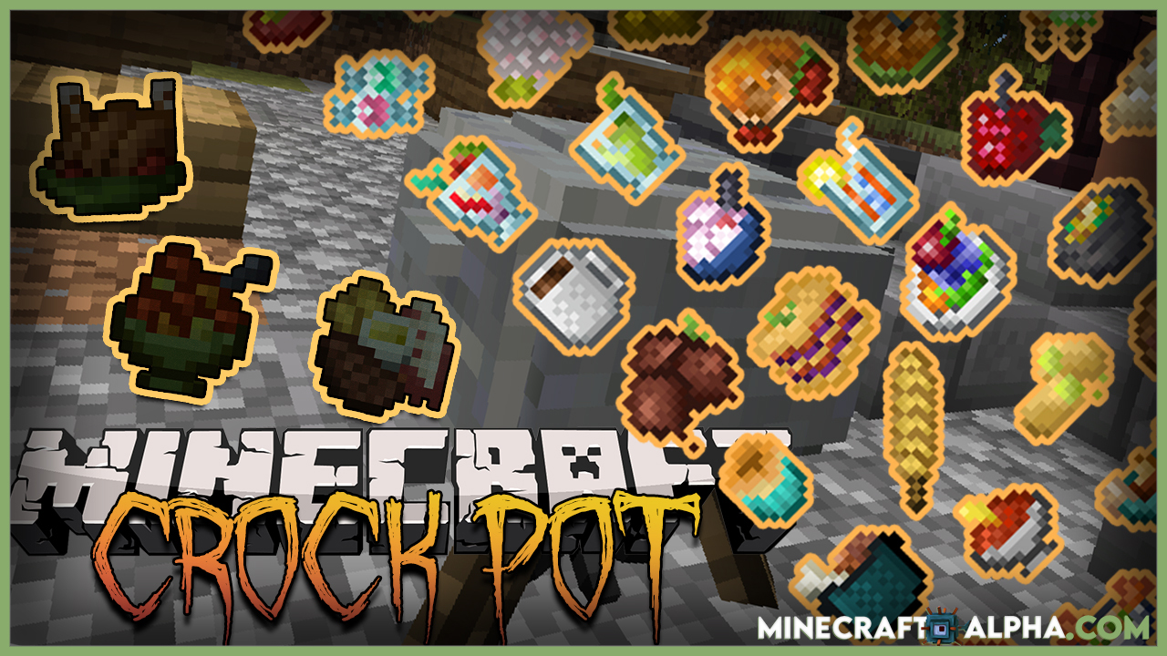 Crock Pot Mod 1.18.1 (Recipes from Don't Starve's Edibles) Crock Pot Mod 1.18.1 (Recipes from Don't Starve's Edibles)
