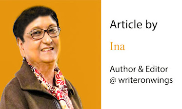 Ina | Author & Editor| @ writeronwings.blogspot.com
