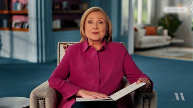 Hillary Clinton publicly reads what would have been her victory speech had she won the 2016 election