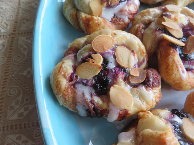 Blueberry Cheesecake Danish