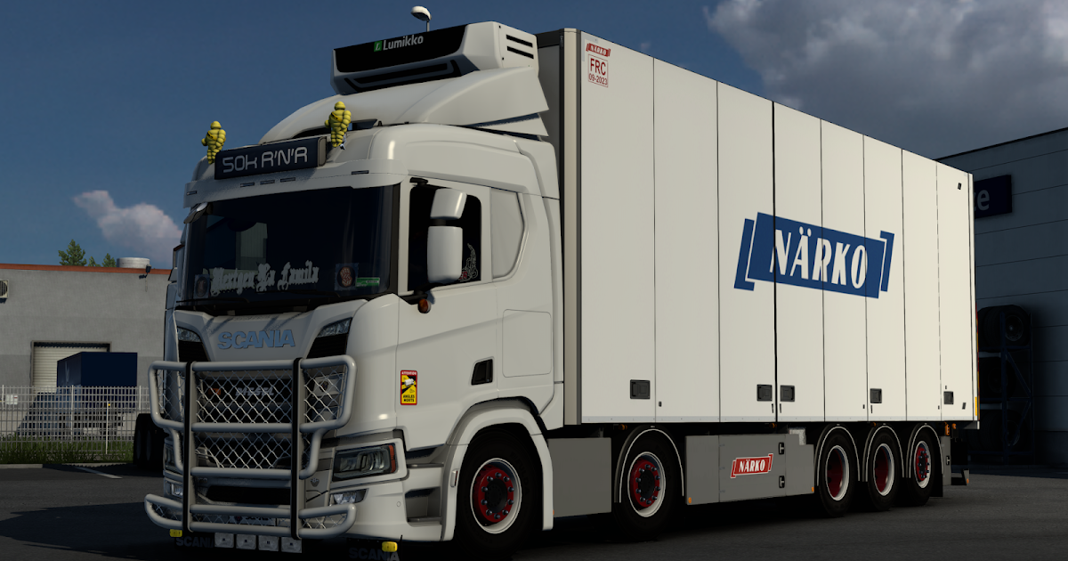 Rigid Chassis Addon for Eugene's Scania NG by Kast - Euro Truck ...