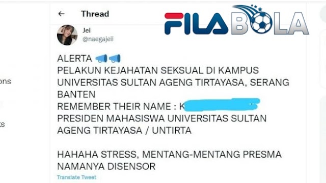 Viral Presma Untirta Diduga Lakukan Pelecehan Seksual di Kosan Cipocok Jaya Serang