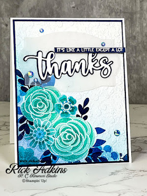 Sneak Peek of the Amazing Thanks Dies and the Butterflies & Flowers Layering Decorative Masks from the January - June Mini Catalog 2022 for the December 2021 Blogging Friends Blog Hop