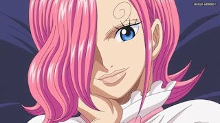 ワンピースアニメ WCI編 801話 ヴィンスモーク・レイジュ Vinsmoke Reiju | ONE PIECE Episode 801