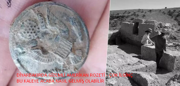 Diyarbakır'ın Zerzevan kalesi kazılarında Amerikan rozeti bulundu