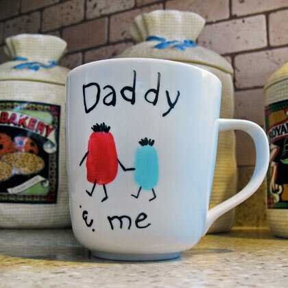 Dad & Me Coffee Mug Craft