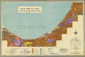 خريطة التربة لمنطقة وسط ليبيا 