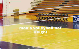 Men's Volleyball Net Height 