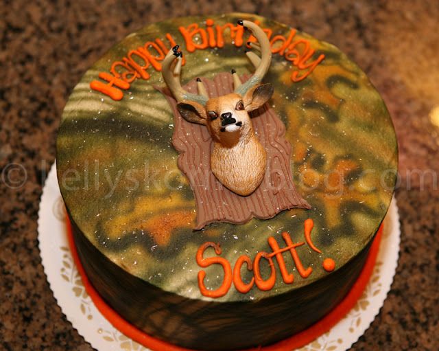 hunter birthday cake