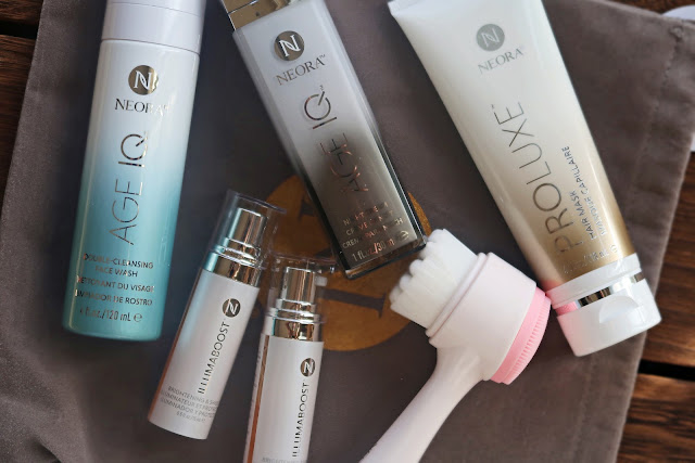 Neora Merry & Bright(er) Skin Set And ProLuxe Hair Mask Review, Photos