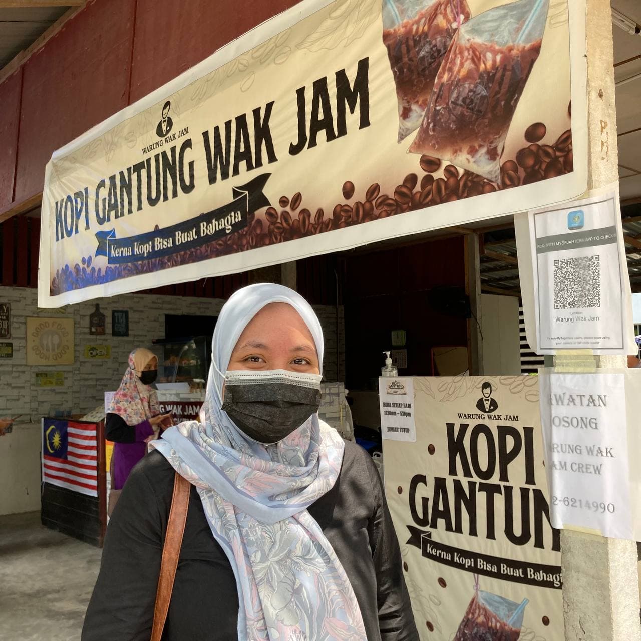 Kopi Gantung Wak Jam, Lorong Puyuh (Kuala Langat)