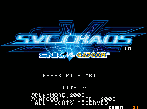 Descarga Rom svcps2.zip Kof street fighter hack Arcade MAME