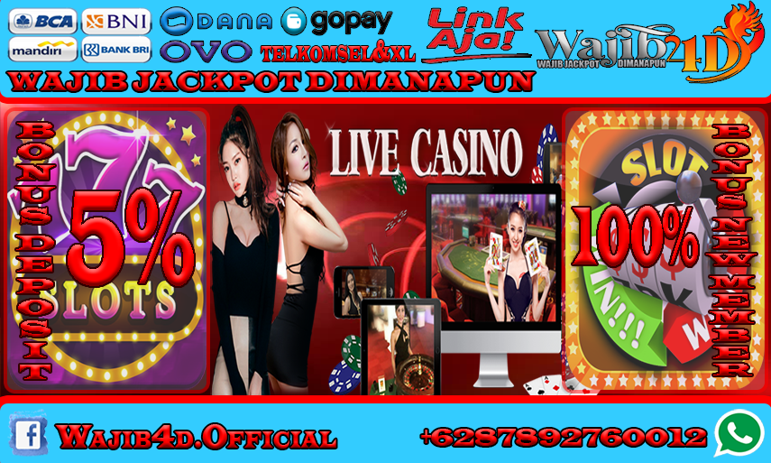 WAJIB4D BROKER TERPERCAYA MEMBERIKAN PERMAINAN SLOT JUDI ONLINE TERPOPULER