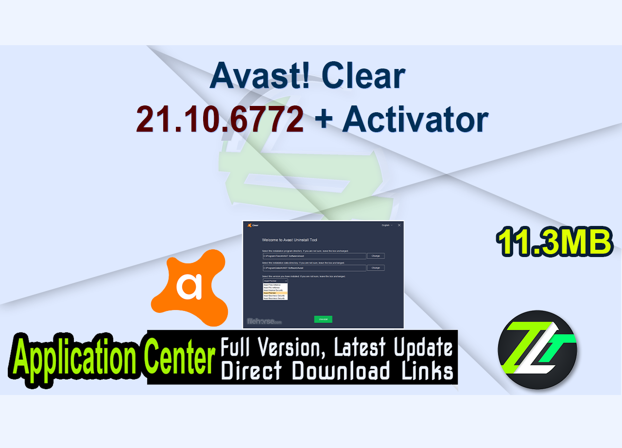 Avast! Clear 21.10.6772 + Activator