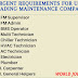 Urgent Requirements for UAE Leading Maintenance Company