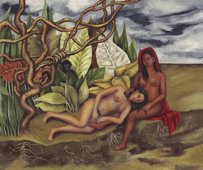 Фрида Кало  -  Две обнаженные в лесу
