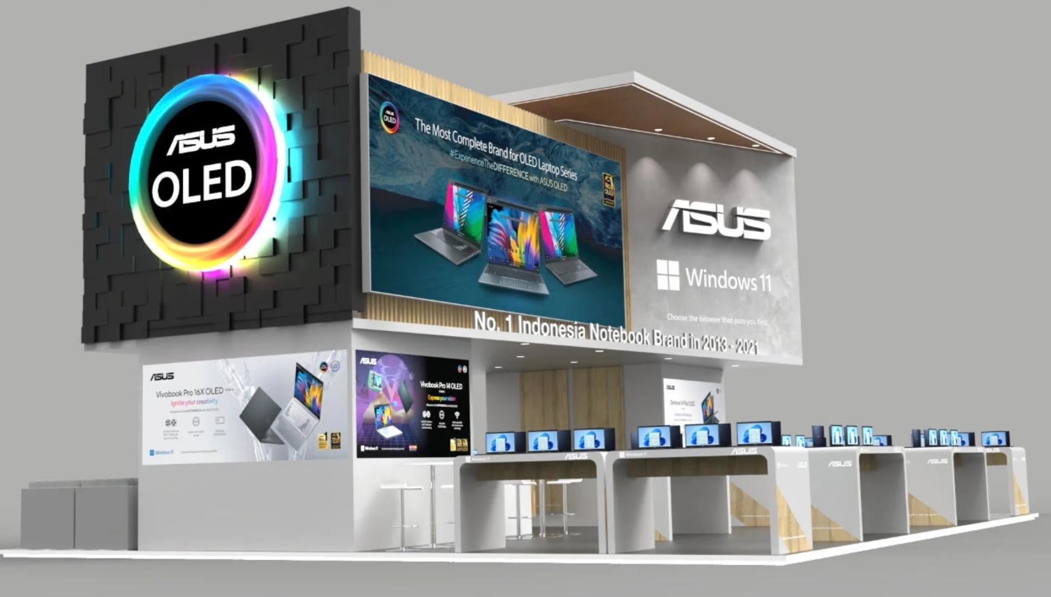 Jajaran Laptop ASUS OLED dan Promo Menarik Hadir di Indocomtech 2022