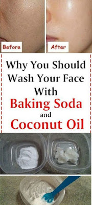 Baking Soda and Coconut Oil Face Mask For Dry Skin