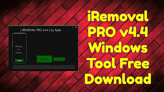 iREMOVAL PRO v4.4 iCloud Bypass Tool MEID | GSM | FMI OFF
