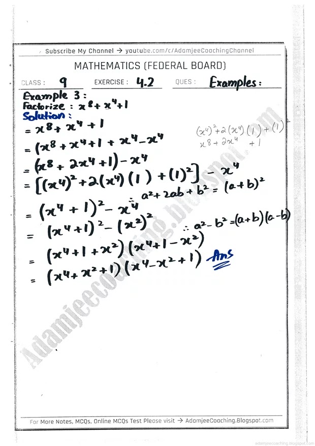 factorization-exercise-4-2-mathematics-9th