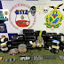 Forças de Segurança apreendem mais de 70 kg de drogas em embarcação