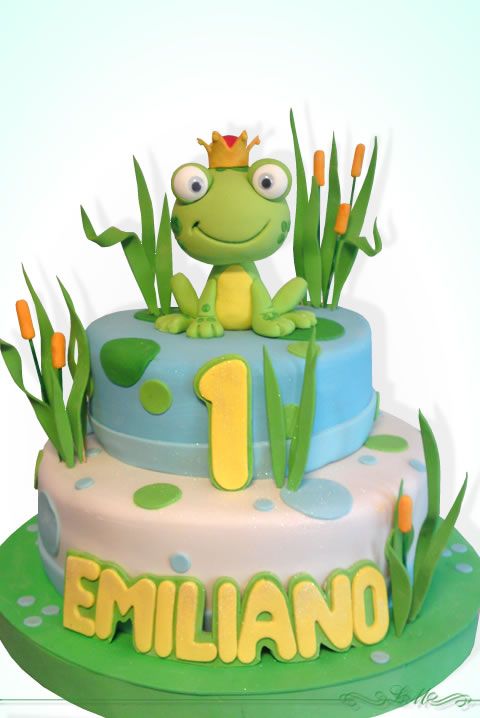 frog cake