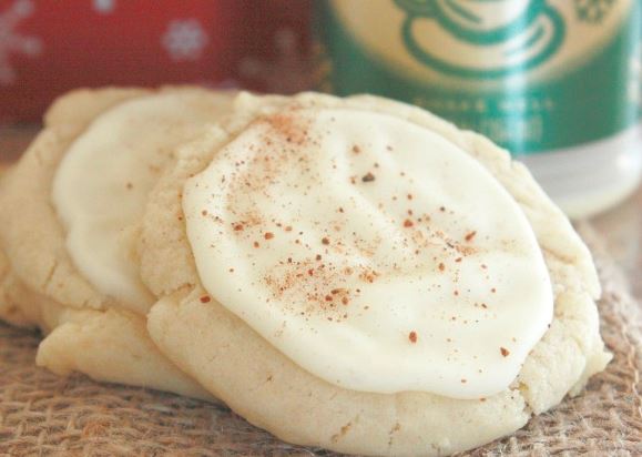 Eggnog Cookies Christmas Cookie Idea