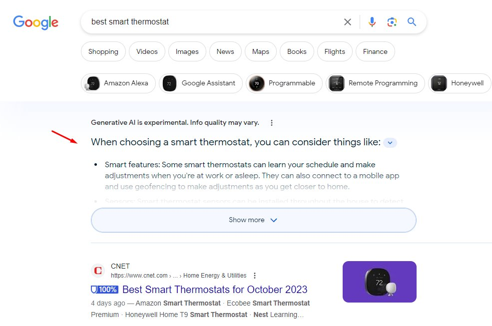 Google Tests SGE AI Overviews In The Wild (Subset Of US Users)