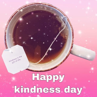 Happy kindness day greeting card