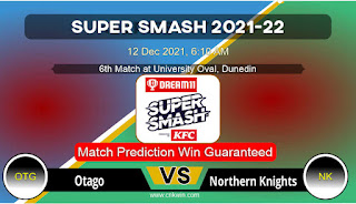 Super Smash OTG vs NK 6th T20 Match Prediction 100% Sure