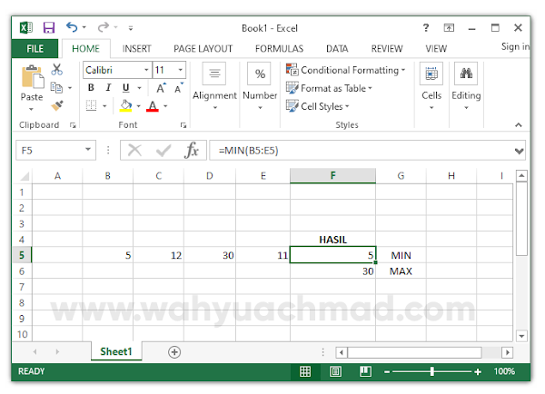 Gambar Kumpulan Rumus Excel Lengkap dan Fungsinya untuk Pemula