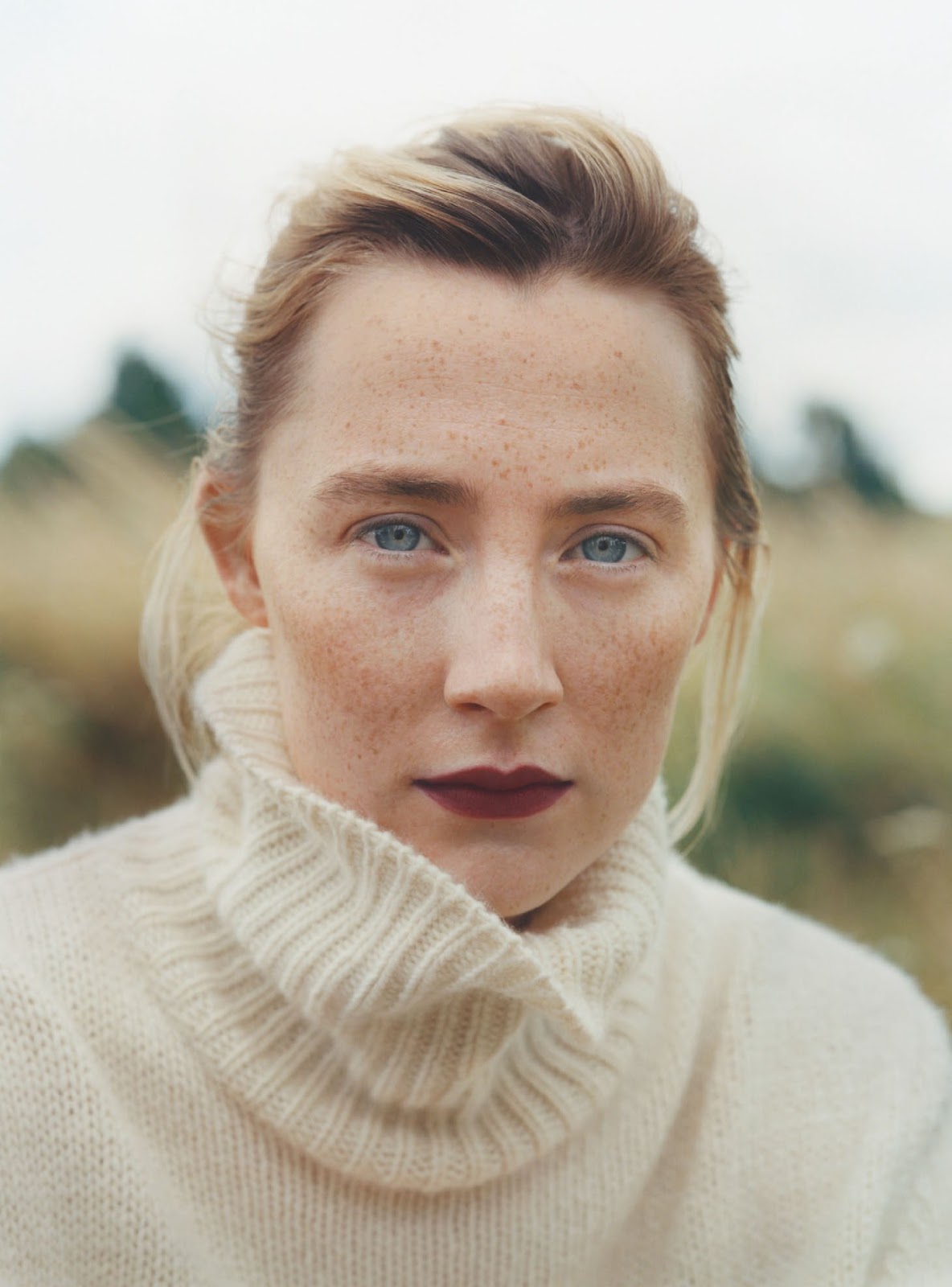 SMILE: Saoirse Ronan & James McArdle in Vogue UK November 2021 by Ben Weller