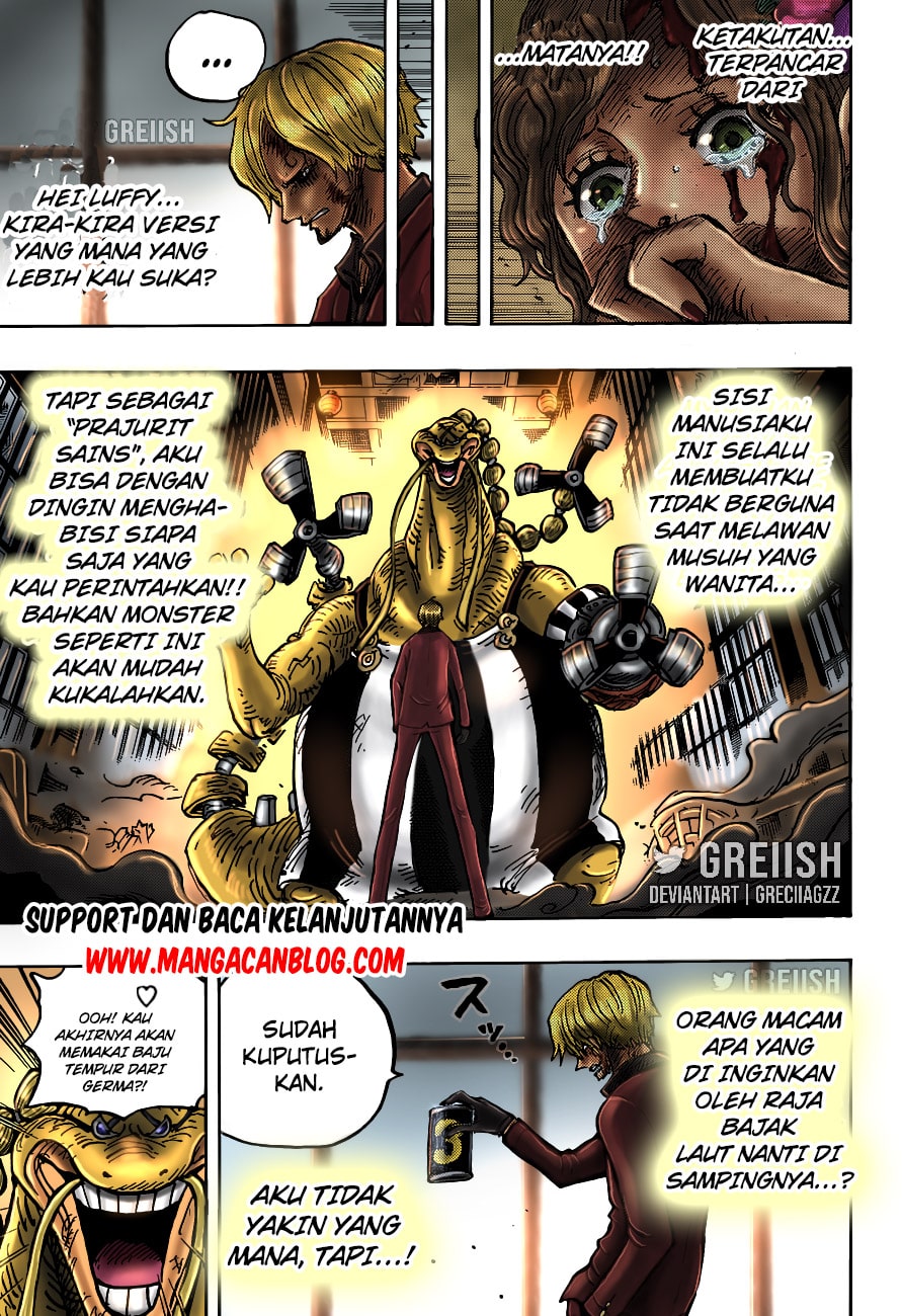 Manga One Piece Chapter 1031 Bahasa Indonesia
