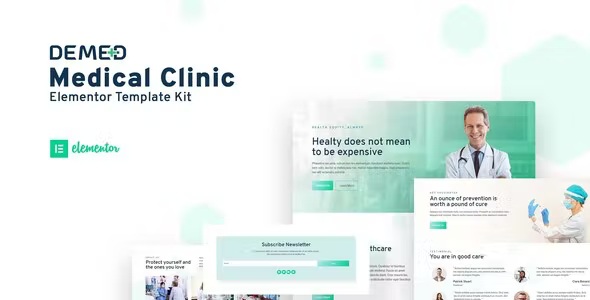 Best Medical Clinic Elementor Template Kit