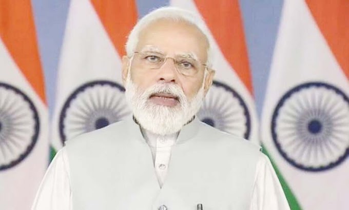 प्रधानमंत्री नरेंद्र मोदी ने पहली वर्चुअली चुनावी रैली में योगी सरकार की उपलब्धियां और योजनाएं गिनाईं